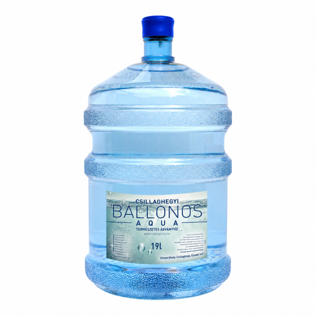 Ballonos Aqua - Természetes Ásványvíz - 19l